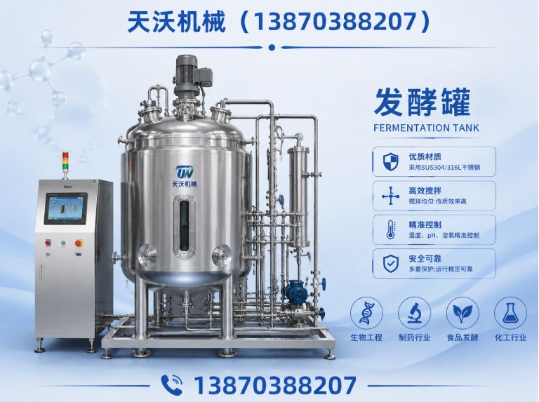 信州区发酵罐展示图
